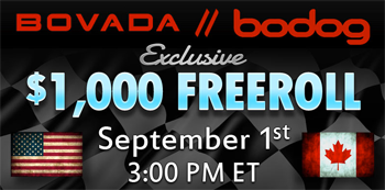 Bovada/Bodog Freeroll